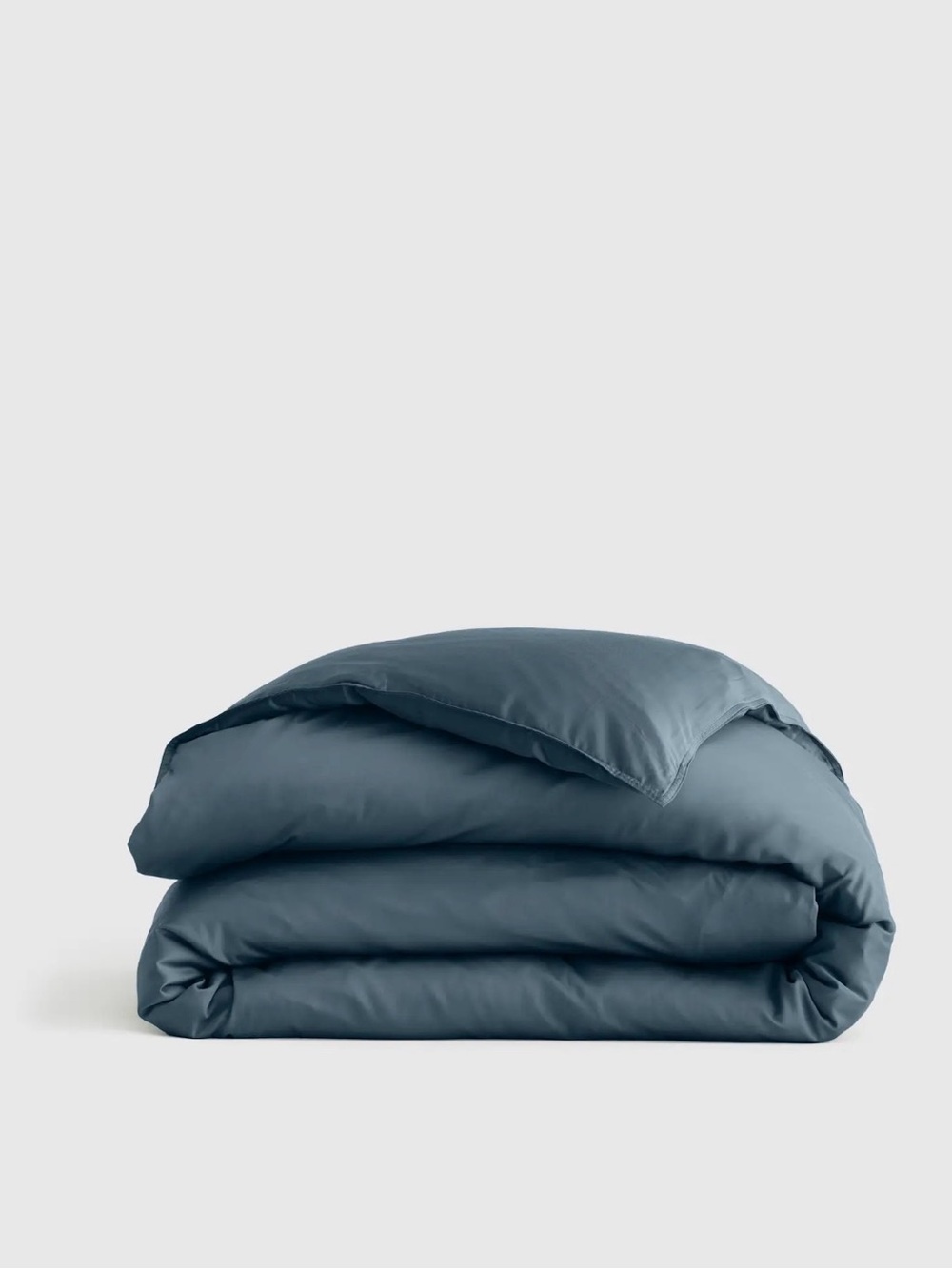 Quince Bamboo Duvet Cover in Nightfall, King/Calking